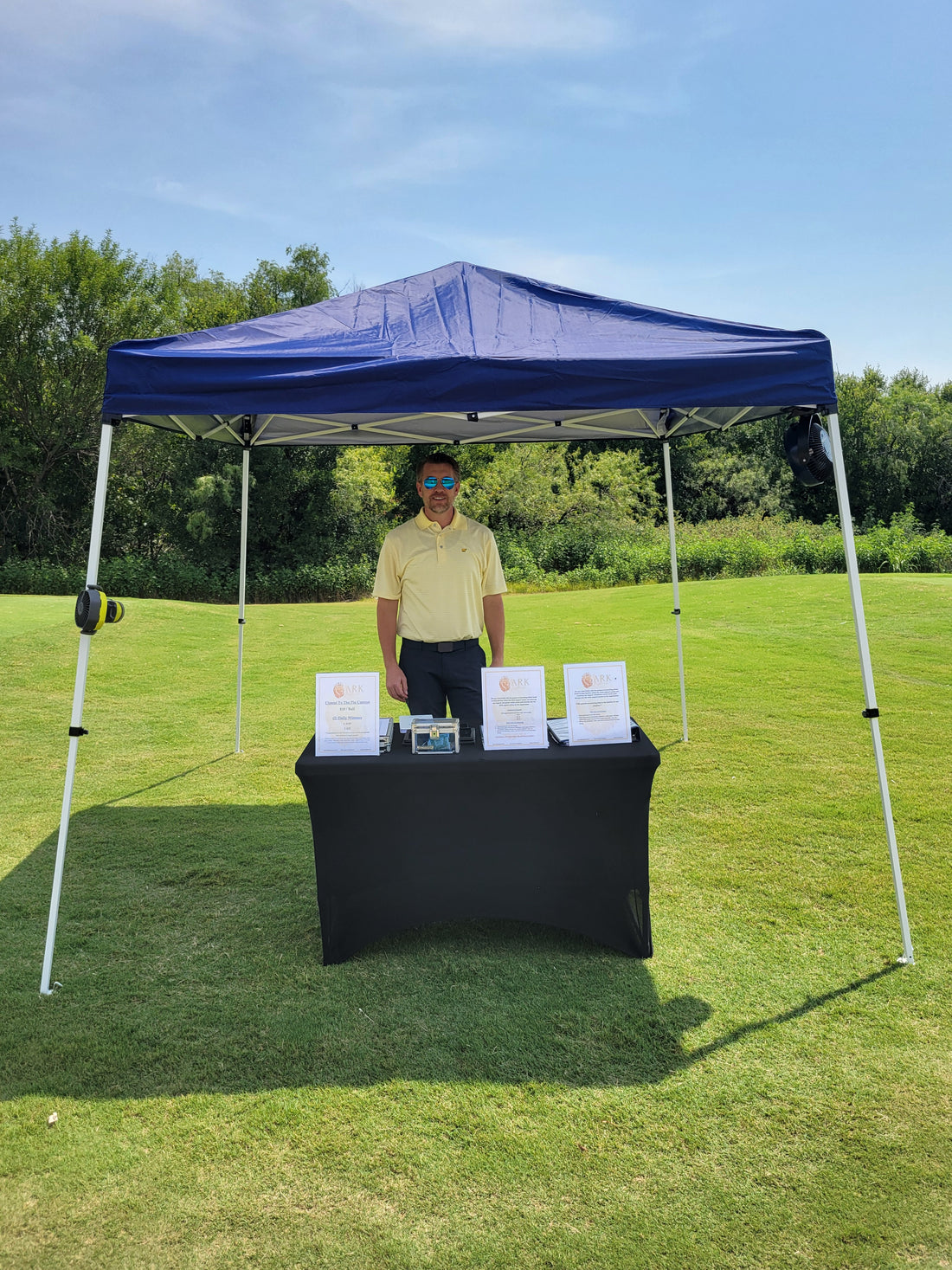 Fundraising at Irving Golf Course