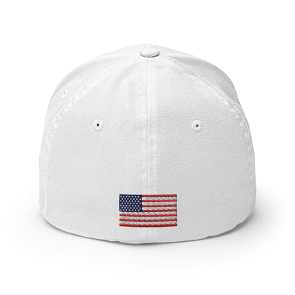 We The People Fitted Stretch (American Flag Back)